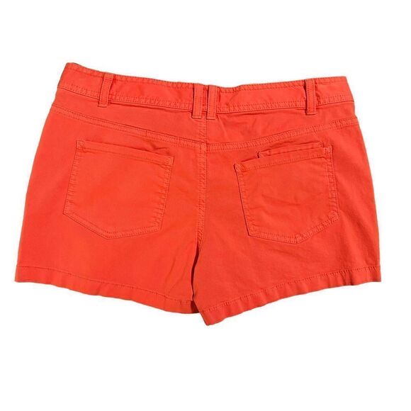 Hinge Women’s Coral Spice Shorts Size 6 NWT Nordstrom‎ - Picture 2 of 6